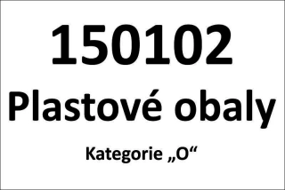 MAGNETICKÁ cedule - Plastové obaly 150102