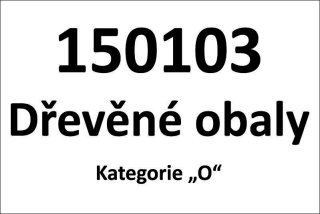 MAGNETICKÁ cedule - Dřevěné obaly 150103