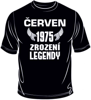 Tričko s potiskem - ZROZENÍ LEGENDY